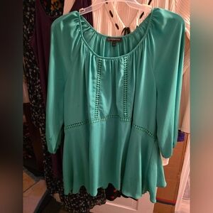 Lane Bryant Teal Women's Top